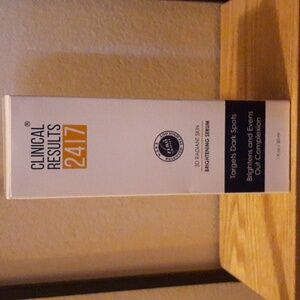 Clinical results brightening serum. Brand New.